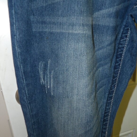 12 K USA Jeans size 11 Slightly Distressed Rhinestones - Picture 4 of 7